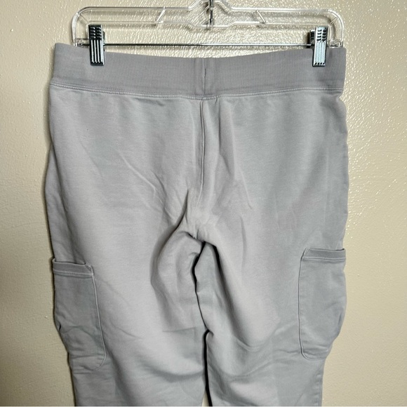 Gap Body Fit Light Gray Caro Capri Joggers Sweats Size Small - Picture 5 of 7